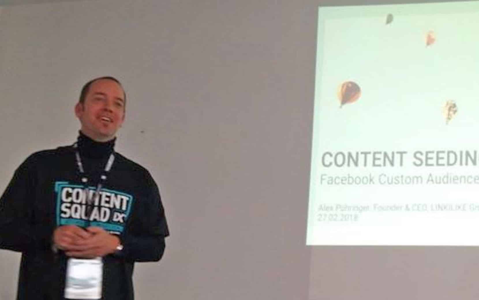 Alex Pühringer über das Content-Seeding mit Facebook-Influencern