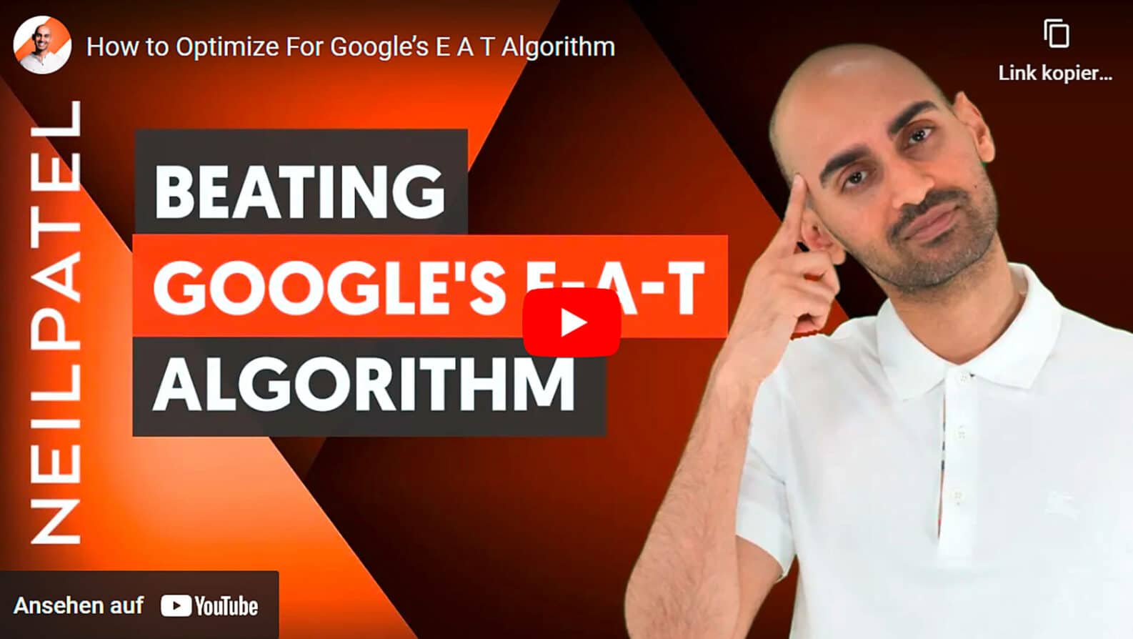 YouTube Thumbnail: How To Optimize For-Google's EAT Algorithm