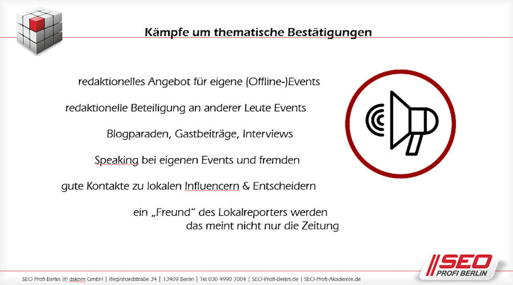 Infografik: Kämpfe umd die thematischen Bestätigungen!