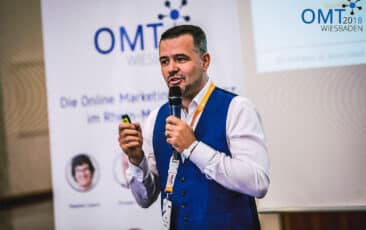 Sven Deutschländer bei der OMT Konferenz