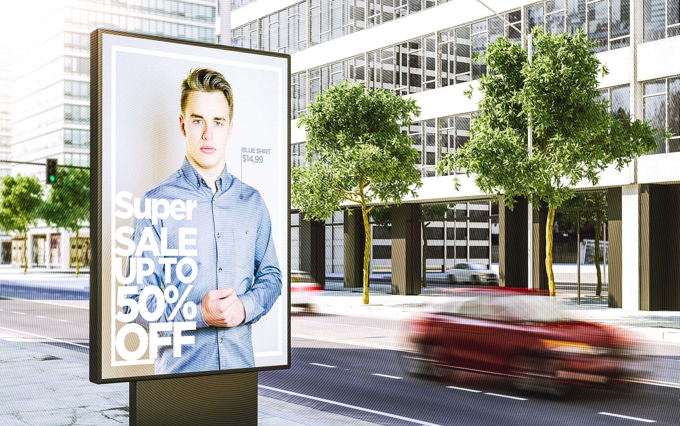 Billboard - Werbung im öffentlichen Raum