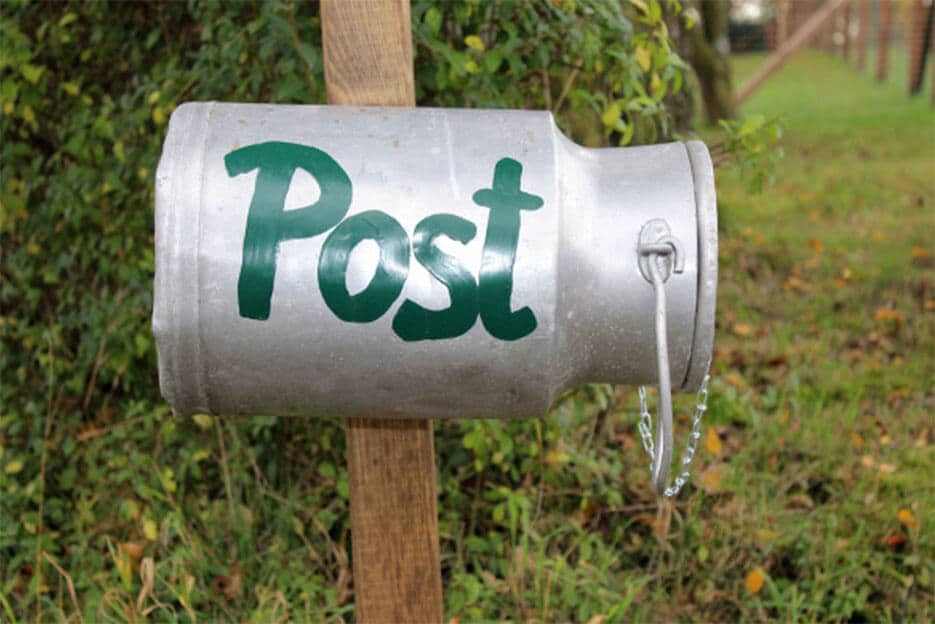 Mailing-Aktionen an Kundinnen und Kunden per Brief-Post