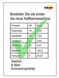 Fax-Layout Tipps