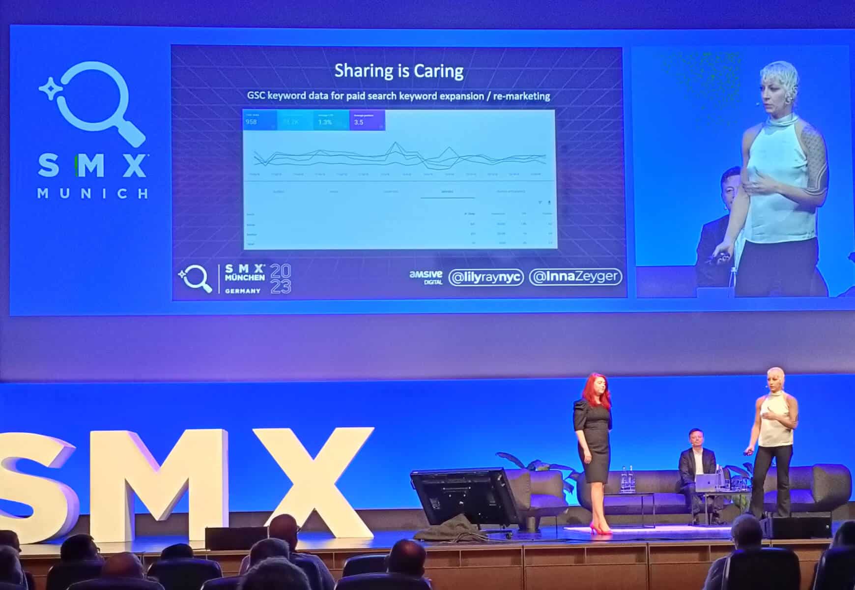 Keynote der SMX 2023 in München mit Lily Ray