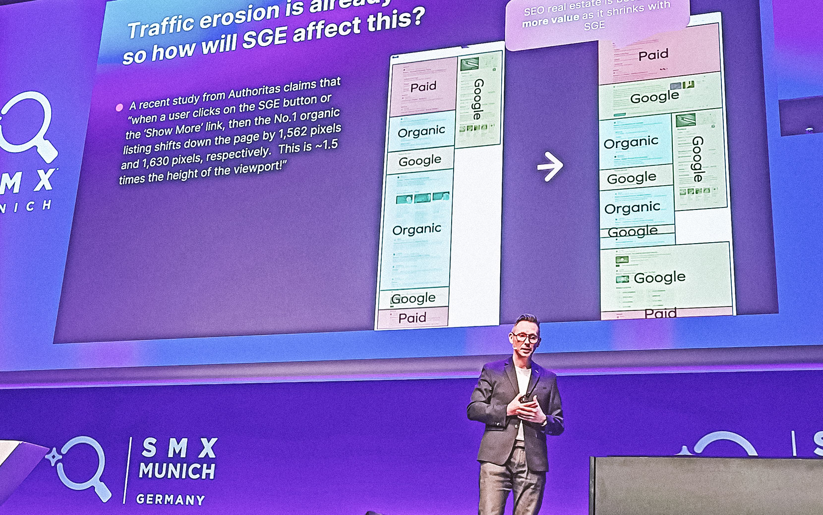 Marcus Tober über den Einfluss von SGE auf Google Suchergebnisse und SEO