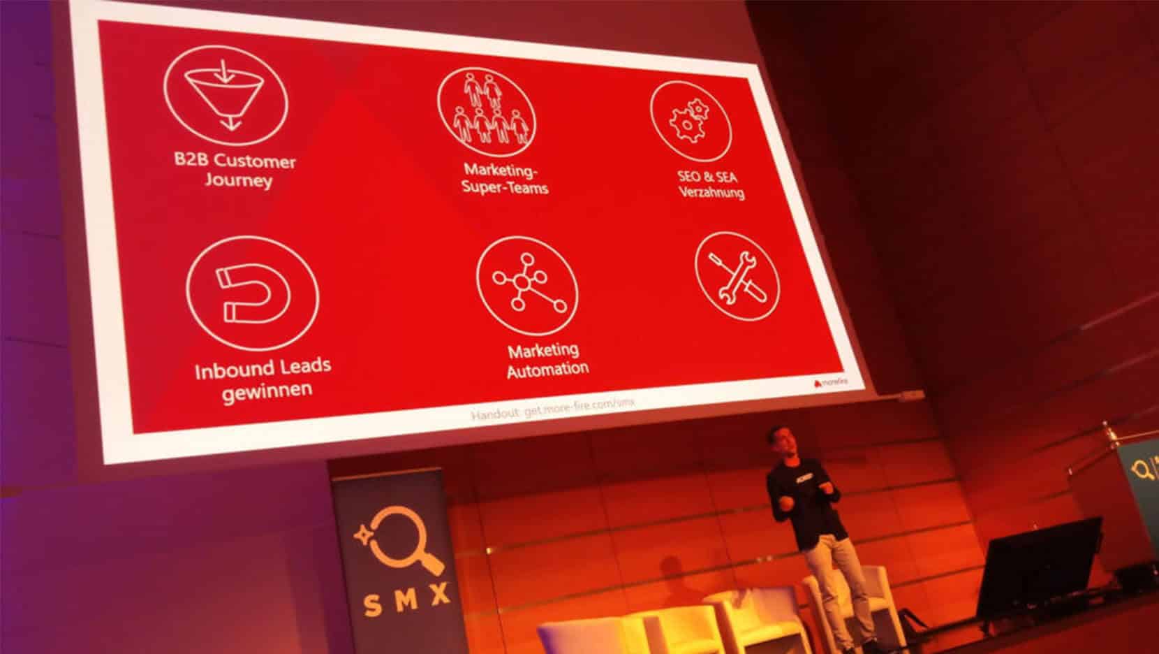 Robin Heintze - Mr B2B auf der SMX 2019