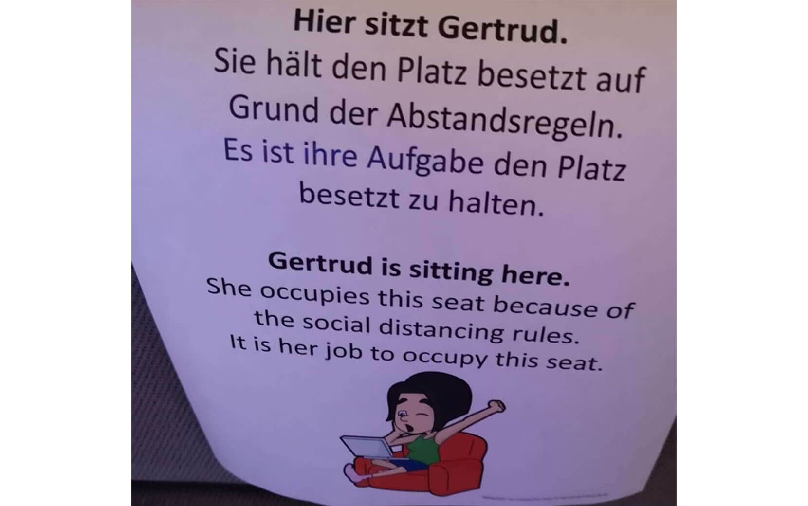 Covid-Humor auf der SMX 2020 in München