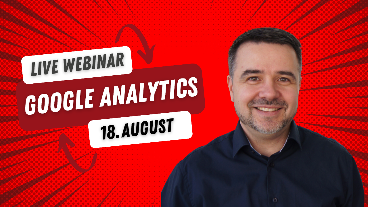 Google Analytics Webinar-Event am 18. August 2026