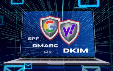 Titelbild zum Artikel über SPF, DKIM und DMARC im E-Mail-Versand