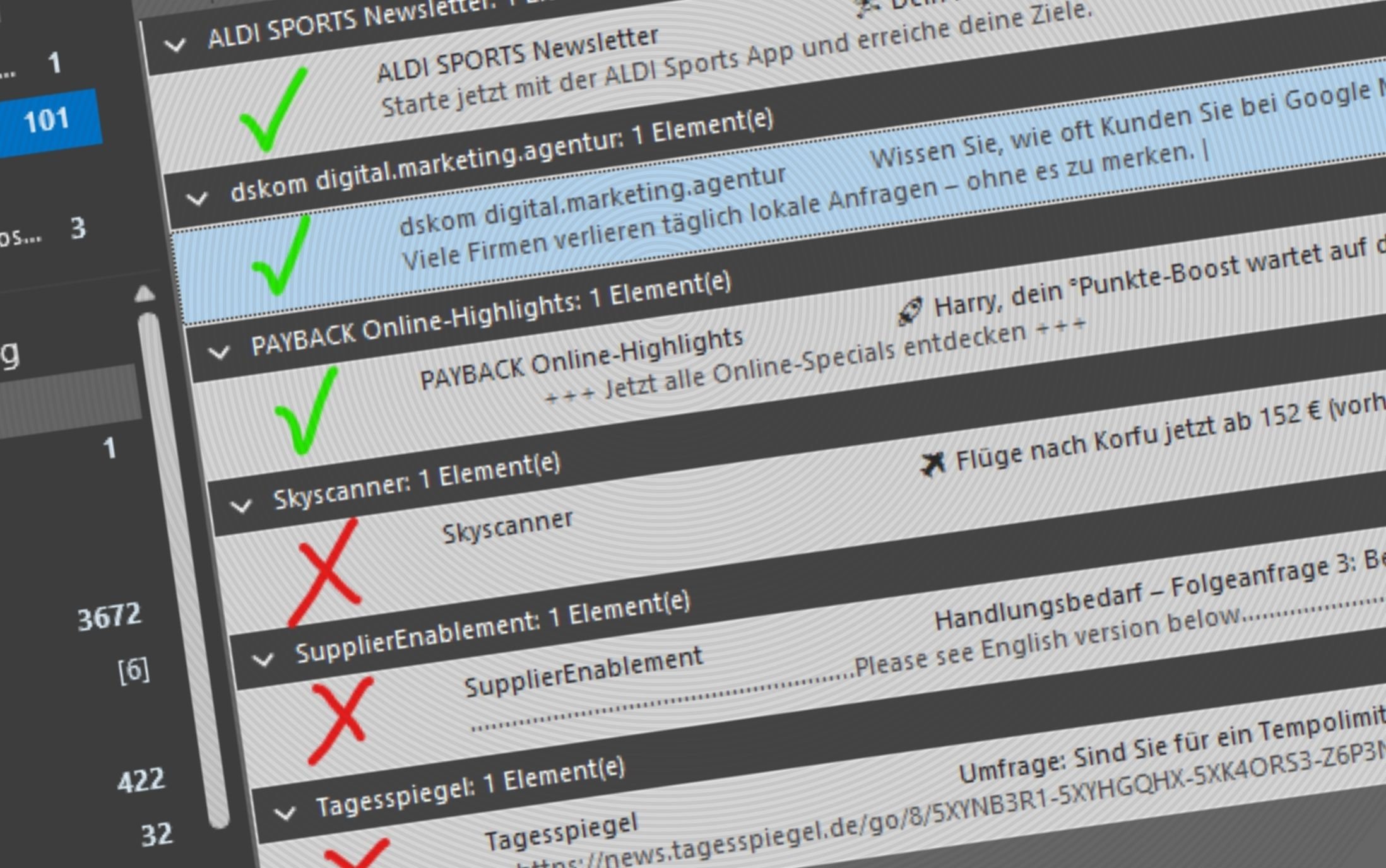 blog preheader e-mail newsletter nachrichtenvorschau