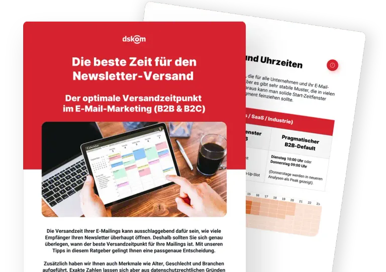 Die beste Zeit für den Newsletter-Versand in B2B und B2C