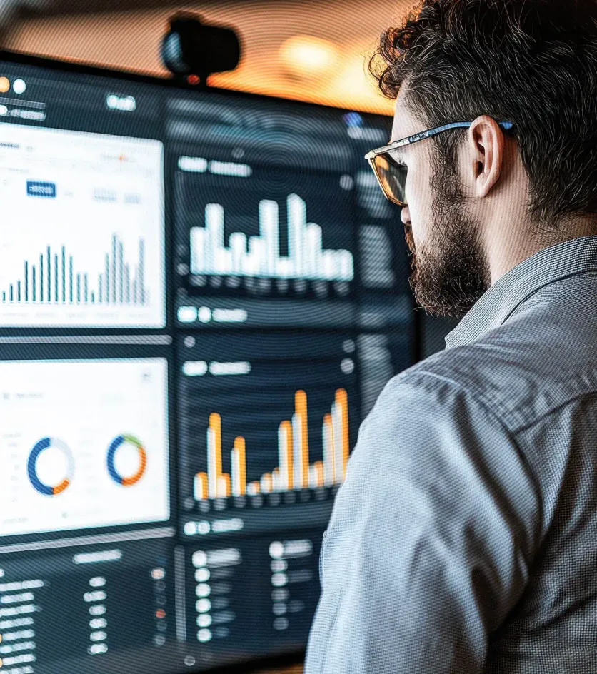 Analyse der LinkedIn Ads Kennzahlen im Ad Manager einer Agentur in Berlin